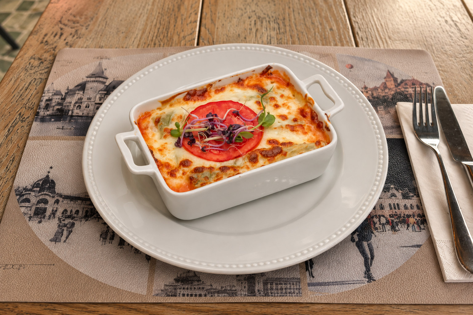 Parajos-ricottával töltött cannelloni